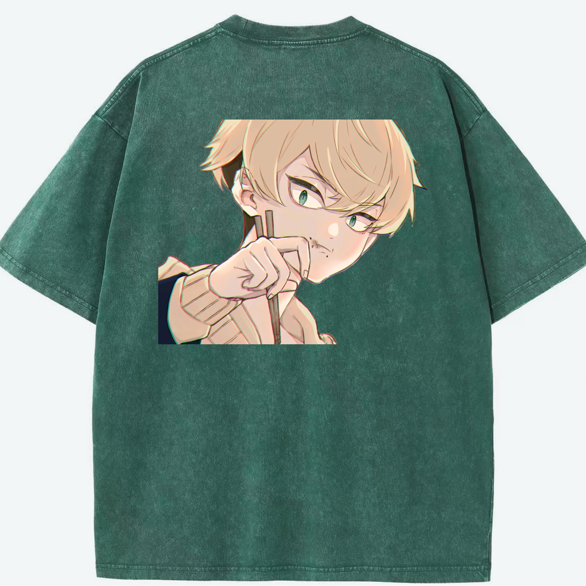 （画像用） 東京リベンジャーズ Tokyo Revengers 綿100% ヴィンテージ風 半袖Tシャツ（背面プリント）